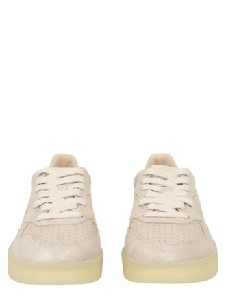 Autry Medalist Low Laminated Suede Sneakers