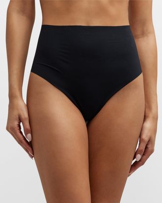 Commando Classic High-Rise Microfiber Thong
