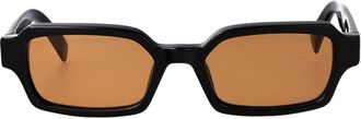 Retro Superfuture Sunglasses Mys Blk