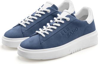 Elbsand Sneaker »Schnürschuh« Schnürhalbschuh,Freizeitschuh aus Leder mit modischer Plateausohle