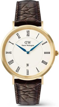 Daniel Wellington Watches - Heren - Horloges - Bruin - ONE Size - Accessoires