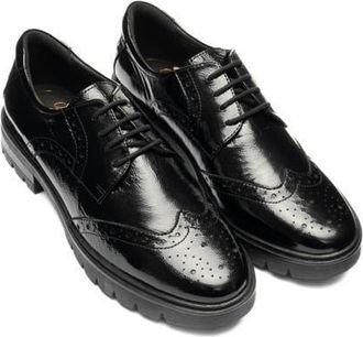 Ara Clementine Wingtip Derby in Black at Nordstrom, Size 6.5
