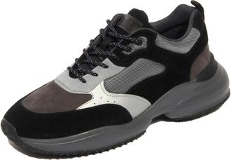 Hogan Interaction Allacciato - Heren - Sneakers - Grijs - 40 EU - Leer - Schoenen
