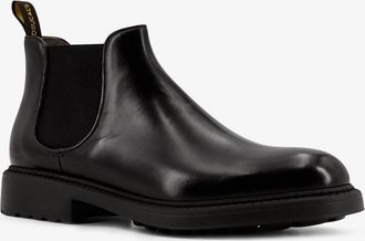 Doucal's Mens Leather Boots Black