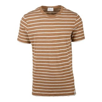 Brooksfield T-Shirts, male, Brown, Size: XL T-Shirt