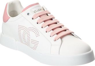 Dolce & Gabbana Portofino Leather Sneaker
