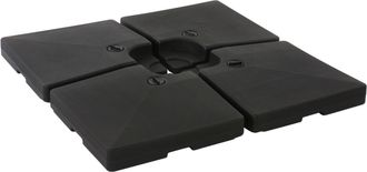 Hhg Hhg - Parasolero 478, Parag&uuml;ero Sem&aacute;foro Parag&uuml;ero De Mercado Para Cruz De Tierra, Rellenable 124kg