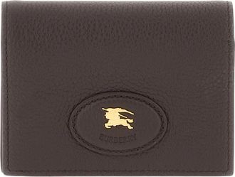 Burberry Vouwportemonnee - Dames - Portefeuilles - Bruin - ONE Size - Leer - Accessoires