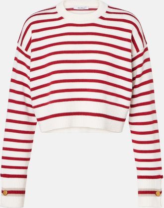 Max Mara Dorotea striped virgin wool sweater