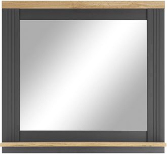 HOME AFFAIRE Wandspiegel »WESTMINSTER, Spiegel im Landhausstil, Badspiegel« in 2 Farben verfügbar, mit Ablageboden