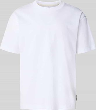 Marc O'Polo Relaxed Fit T-Shirt aus reiner Baumwolle in Weiss, Gr&ouml;&szlig;e XXXL