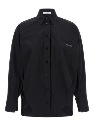 The Attico Shaped hem shirt