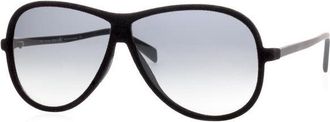 Italia Independent II 0030V 009.000 Mens Sunglasses Black Size 60