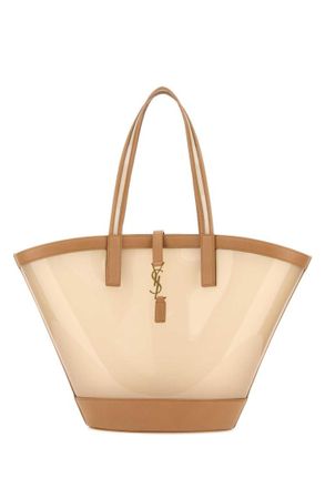 Saint Laurent Beige Panier medium tote bag
