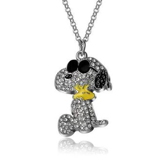 Peanuts Joe Cool Sunglasses Necklace in Silver at Nordstrom