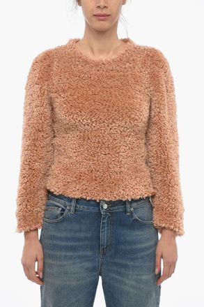 Stella McCartney Maglione Girocollo Teddy Elasticizzato Stella McCartney