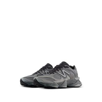 New Balance Mesh and Suede Sneaker - Gray