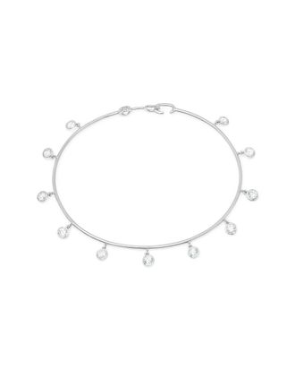 Crislu Silver CZ Bracelet