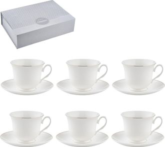 OEM Tazas Y Platillos Florina Classic, 12 Piezas