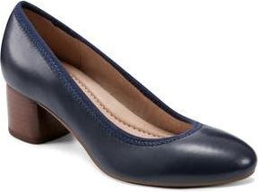 Earth Rellia Block Heel Pump in Dbl02 at Nordstrom Rack, Size 6.5