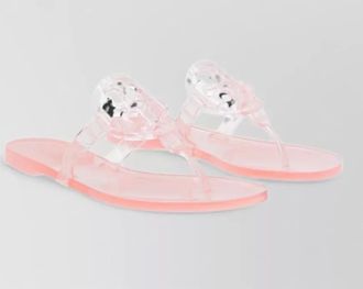 Tory Burch transparent thong sandals