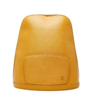 Louis Vuitton Yellow Leather Backpack (Pre-Owned)