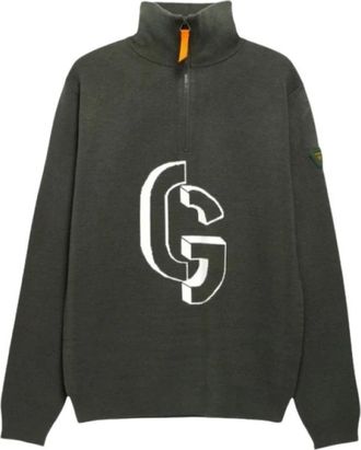 Gertrude Hoodies & sweatvesten, Heren, Groen, XS, Zip-throughs