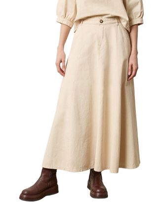 Lilla P Seamed Maxi Skirt
