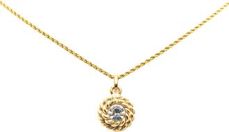 Chanel Gouden Hangoor Necklace