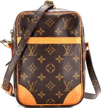 Louis Vuitton Danube Handbag Monogram Canvas crossbody bag - Bruin