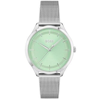 HUGO BOSS Pura Horloge - Dames - Horloges - Grijs - ONE Size - Accessoires