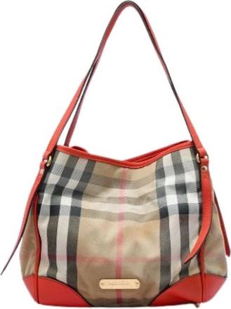 Burberry Borsa Tote Canterbury Pre-owned - - Pre-owned - Donna - Multicolore - ONE SIZE