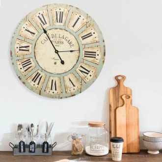 vidaXL Orologio da Parete Multicolore 60 cm in mdf - Vidaxl
