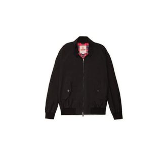 Baracuta G9 Harrington Jacket - Heren - Jassen - Zwart - Maat: 3XL Katoen