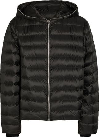 Rick Owens X Moncler Ziplock Hooded Padded Shell Jacket - Black - 2 (XS)