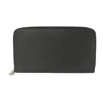 Louis Vuitton Pre-owned Wallets, female, Black, Size: ONE SIZE Pre-owned Zippy Organizer NM Taiga Wallet