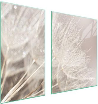 OEM Placa Protectora De Vidrio Para Estufa 90x52 Flor