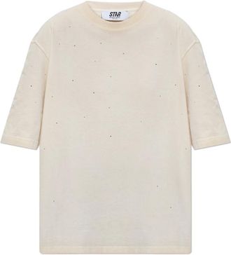 Golden Goose Heren, Tops, Beige, Maat: 2XL Katoen