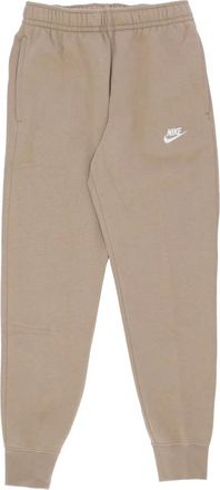 Nike Fleece Jogger Trainingsbroek - Heren - Trainingsbroeken - Beige - XS - Katoen - Fitness