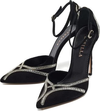 Le Silla Pumps con cinturino alla caviglia - Nero