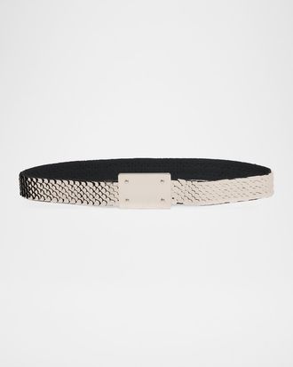 Isabel Marant Heria Scale-Effect Metal Belt