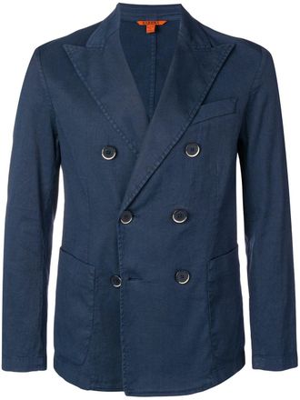 Barena Jas met dubbele rij knopen - Blauw