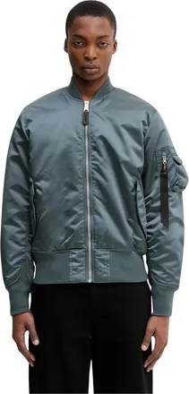 Alpha Industries Hombre, Chaquetas, Azul, Talla: L