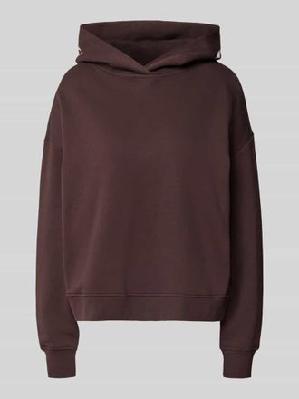 Closed Closed Oversized Hoodie aus Baumwolle in Schoko, Gr&ouml;&szlig;e XL