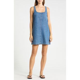 Rag & Bone Kiki Sleeveless Denim Minidress in Claudia at Nordstrom Rack, Size X-Small