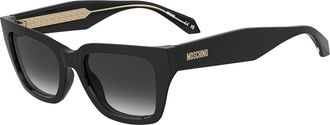 Moschino MOS216/S 807/9O Womens Sunglasses Black Size 53