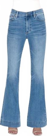 Pistola Denim Kinsley Mid Rise Ultra Flare Jean In Essay