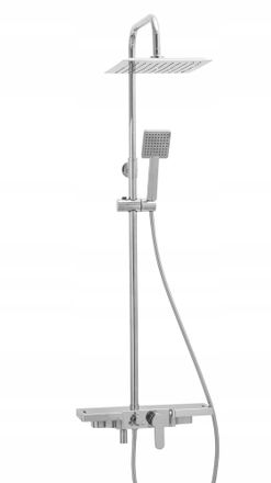 Desconocido Desconocido - Columna De Ducha Para Ba&ntilde;era, Cromo