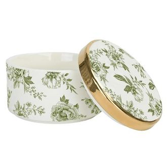 Sweet Water Decor Green Delft Trinket Dish with Lid at Nordstrom