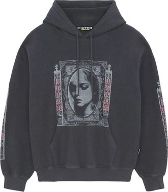 Iuter Fallen Love Reverse Hoodie - Heren - Hoodies - Grijs - M - Hoodies & sweatvesten